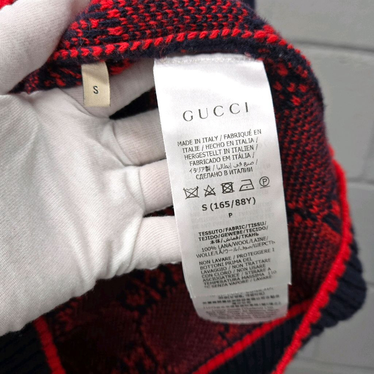 백화점판 / 구찌 GG 자카드 부클레 금장 니트 스커트 셋업 여성S 이미지