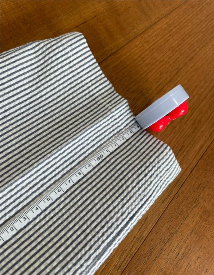 MAN ON THE BOON 맨온더분 스트라이프 면바지 이미지