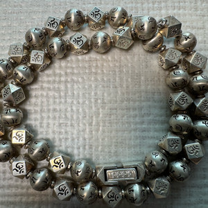 은 팔각염주 목걸이 이미지