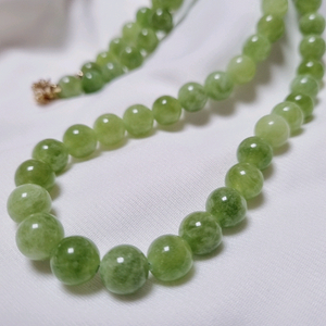천연 페리도트 원석목걸이 이미지