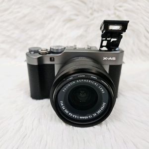 [민트급] 후지필름 X-A5 미러리스, 디카, 디지털 카메라, 티타늄컬러 이미지