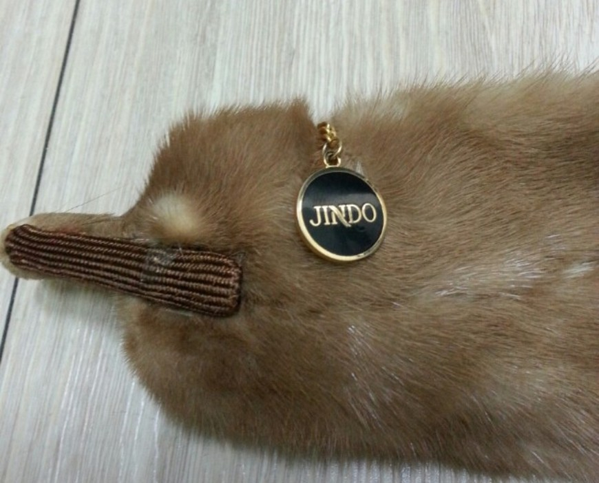 명품 알라스카 수입 진도모피(정품)천연 밍크털 목도리 머플러 윤기좔좔 우산 양산 핸드폰 악세사리 주얼리 이미지