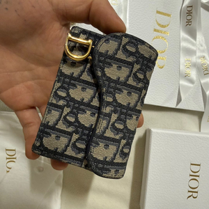[ss]디올 오블리크 블룸 카드지갑 상태 좋은놈!!체인포함 이미지