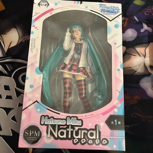 택포 미개봉 안경 미쿠 하츠네 미쿠 프디바 프로젝트 디바 세가 내츄럴 안경 보컬로이드 피규어 고전 이미지