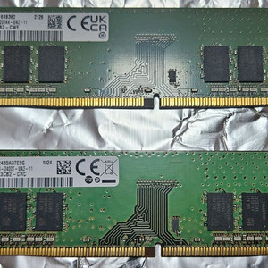 DDR4 8GB 메모리 팝니다. 삼성 3200, 2400, 마이크론 2133 등 이미지