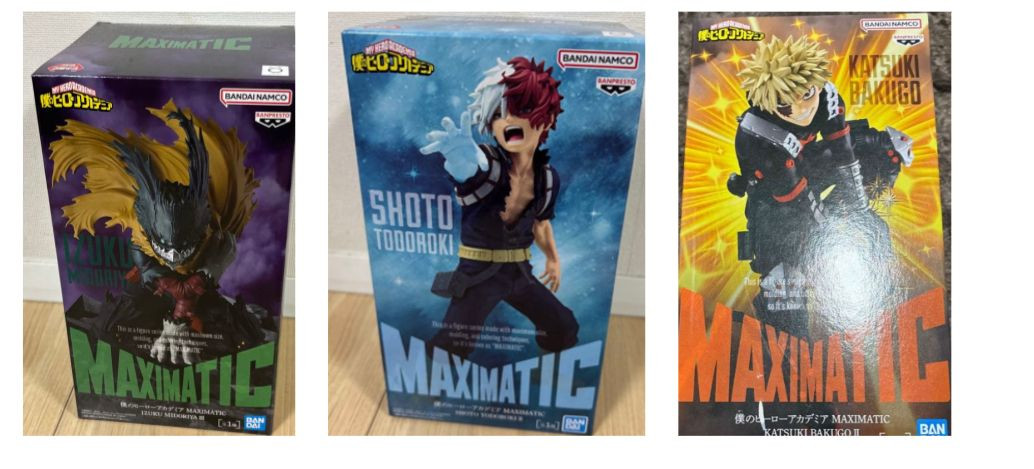 (미개봉) 나히아 미도리야 바쿠고 쇼토 MAXIMATIC 피규어 일괄 이미지