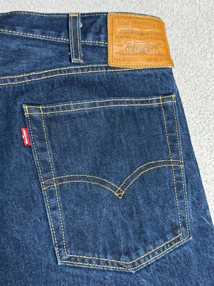 Levis 리바이스 517 빅E 부츠컷 플레어진 데님 청바지 이미지