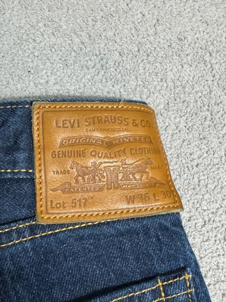 Levis 리바이스 517 빅E 부츠컷 플레어진 데님 청바지 이미지