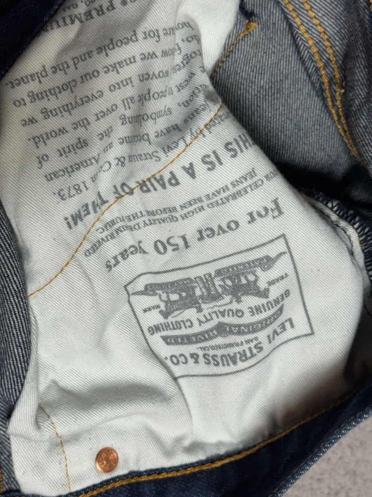 Levis 리바이스 517 빅E 부츠컷 플레어진 데님 청바지 이미지