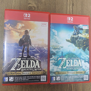 닌텐도 스위치2 젤다의전설 야숨 + 왕눈 일괄 팝니다 이미지