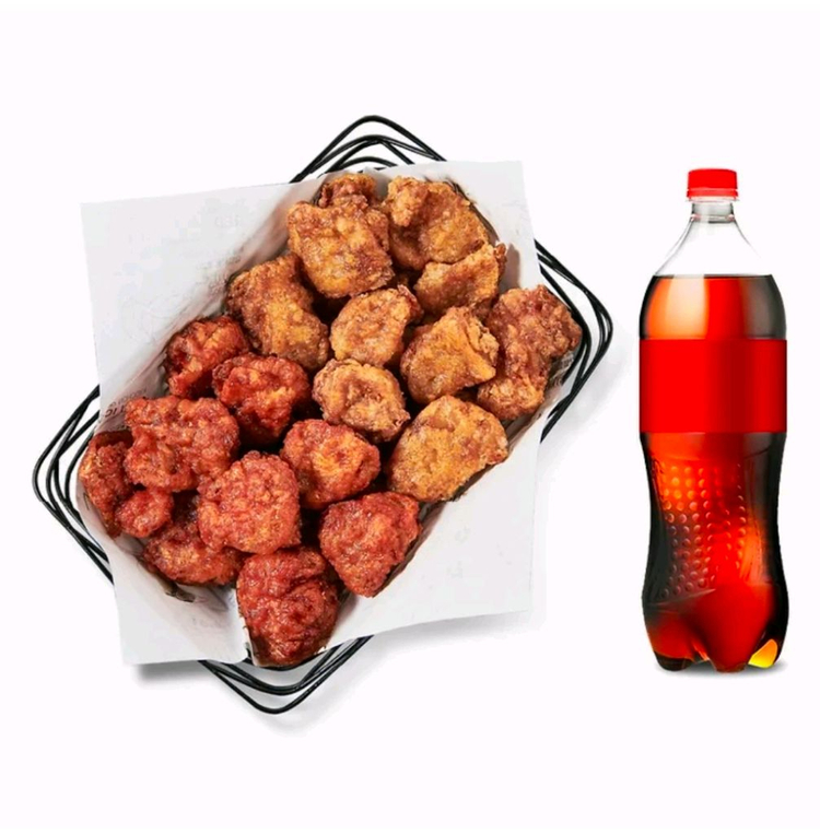 뿌링클 허니콤보 황금올리브 도미노피자 고추바사삭/ 레드콤보반반콤보레허순살 콰삭킹맛초킹골드킹핫후라이드 bhc 교촌치킨 이미지