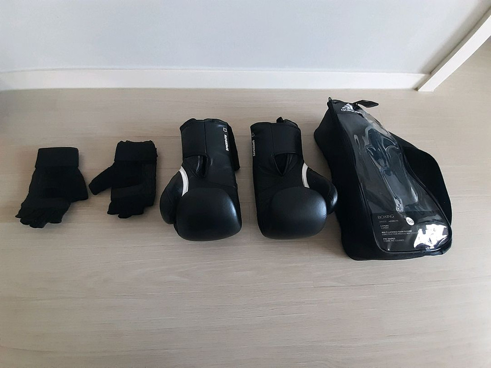 아디다스 복싱 글러브, wtf 오픈 핑거 글러브 팝니다 이미지