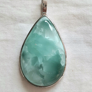 은수공예 AA+ 그린 헤미몰파이트 펜던트 (희귀원석) 이미지