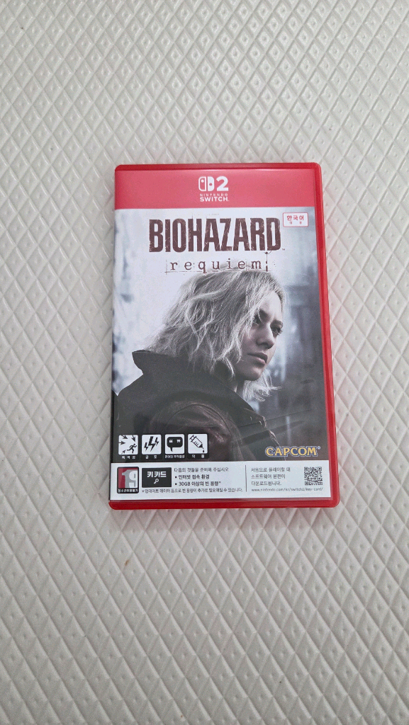 닌텐도 스위치2 바이오하자드 레퀴엠 이미지