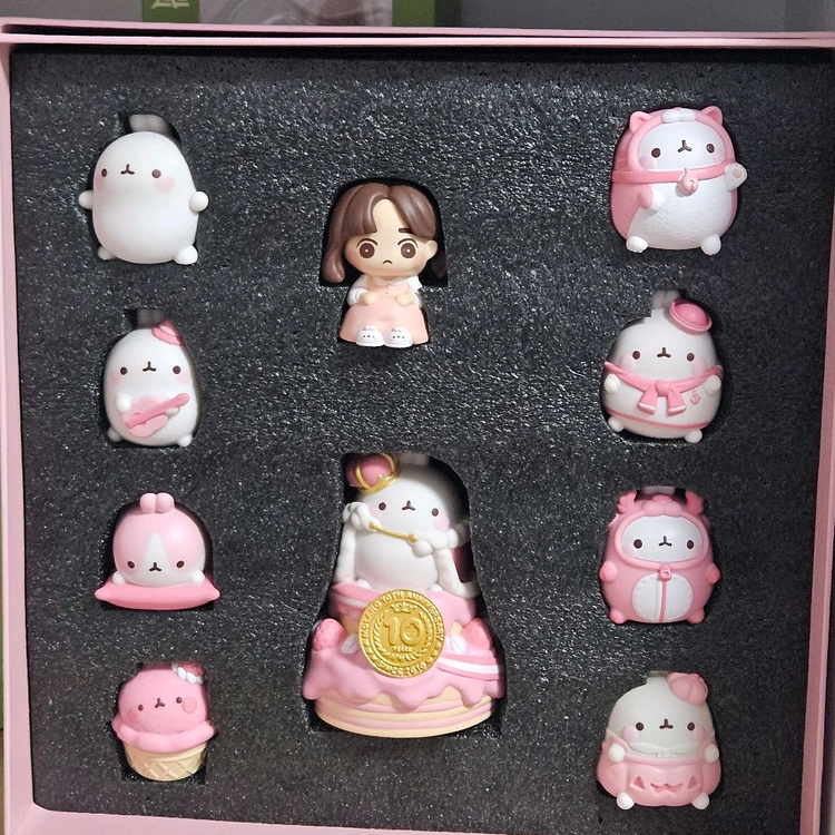 몰랑이 10주년 피규어 핑크에디션 이미지