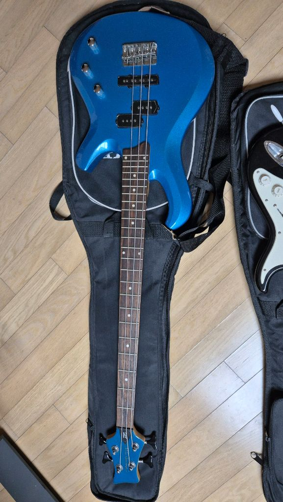 입문용 데임 베이스 기타 & 콜트 일렉 기타 이미지