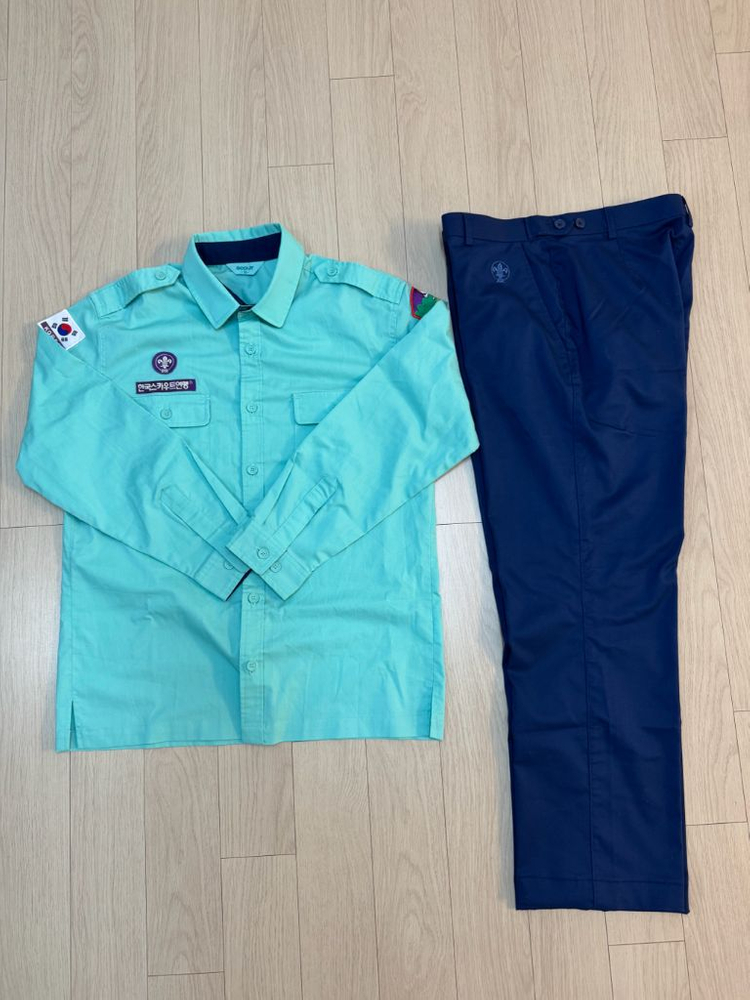 스카우트단복 9호 10호 이미지