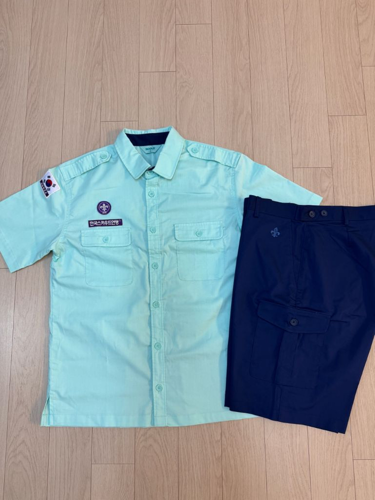 스카우트단복 9호 10호 이미지