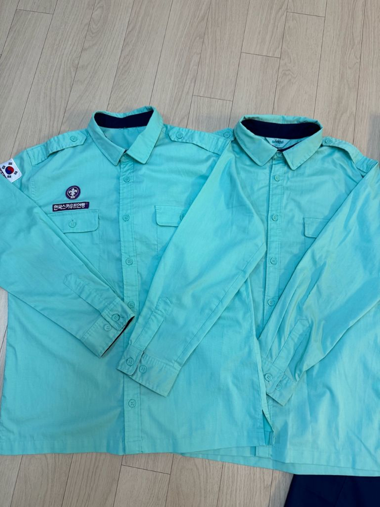 스카우트단복 9호 10호 이미지