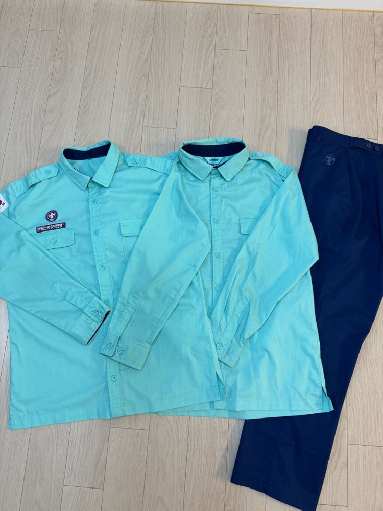 스카우트단복 9호 10호 이미지