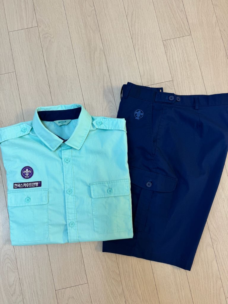 스카우트단복 9호 10호 이미지