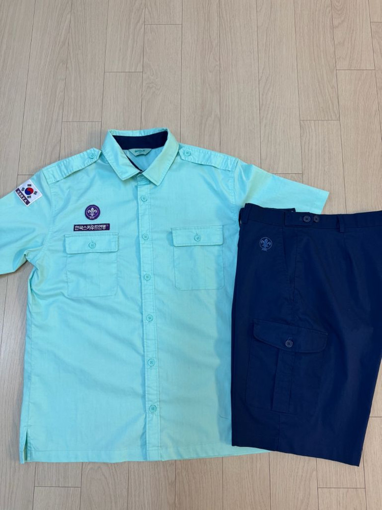 스카우트단복 9호 10호 이미지