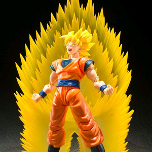 미개봉 Shf 드래곤볼 손오공 이펙트 파츠 세트 + 슈퍼사이아인 풀파워 손오공 미개봉 판매합니다 이미지