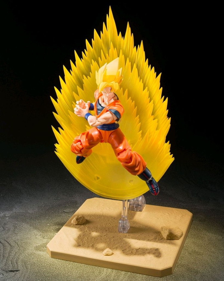 미개봉 Shf 드래곤볼 손오공 이펙트 파츠 세트 + 슈퍼사이아인 풀파워 손오공 미개봉 판매합니다 이미지