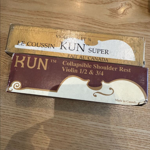 미사용2개 쿤 바이올린 어께받침 1/2 & 3/4 이미지