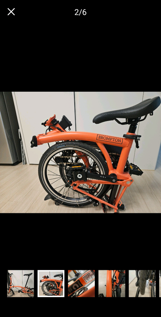 브롬톤 파이어코랄 m2l판매 합니다 이미지