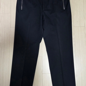 시스템옴므 지퍼 디테일 네이비 밴딩 슬랙스 이미지