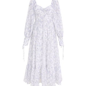 신스덴 구카 플라워 롱 원피스 이미지