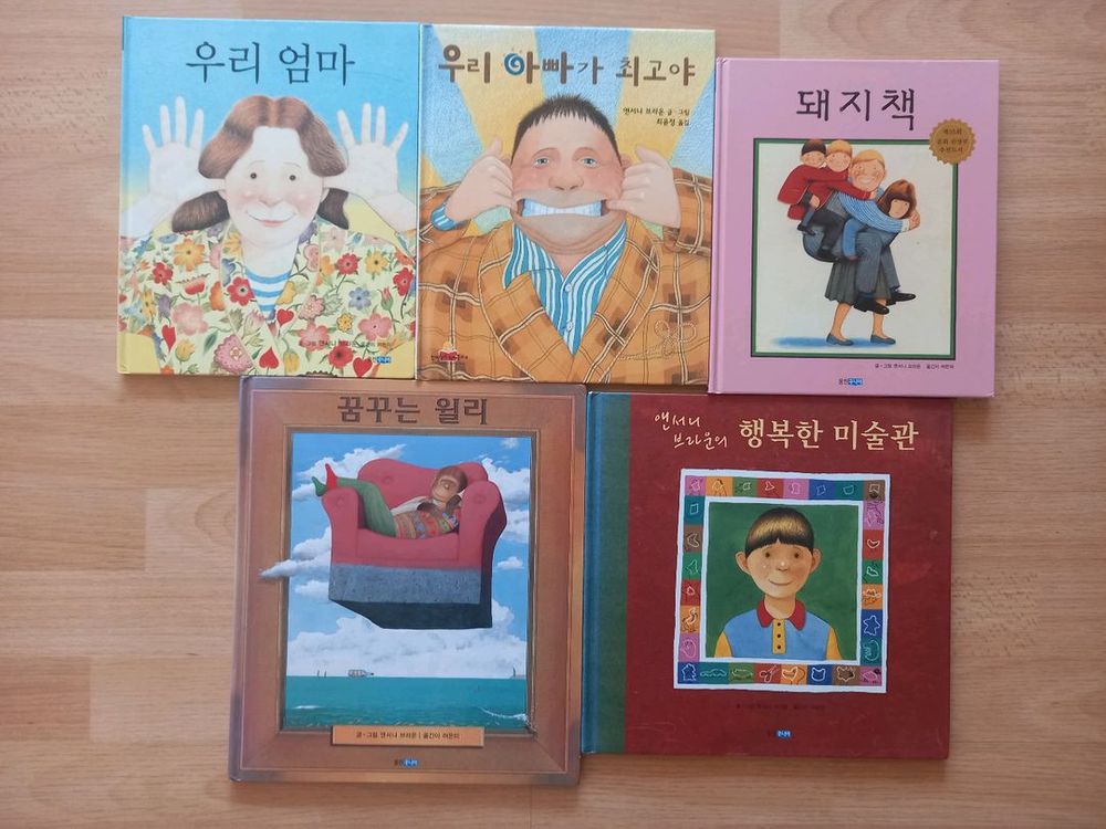 앤서니 브라운 작가책 이미지