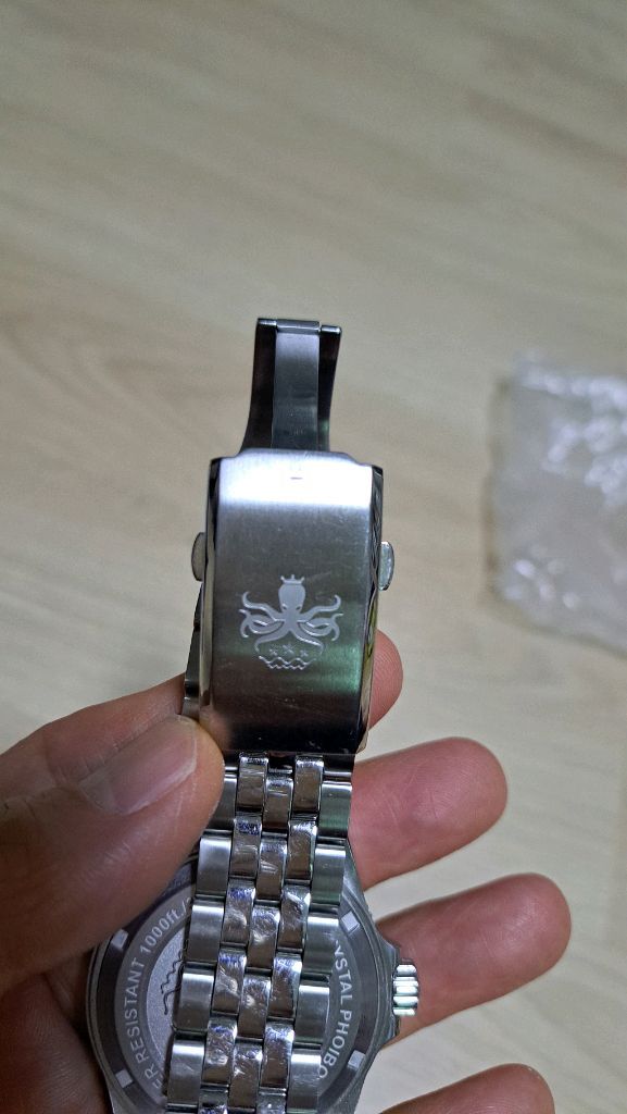 포이보스 보이저 Phoibos Voyager 블루 선레이 메탈시계 이미지