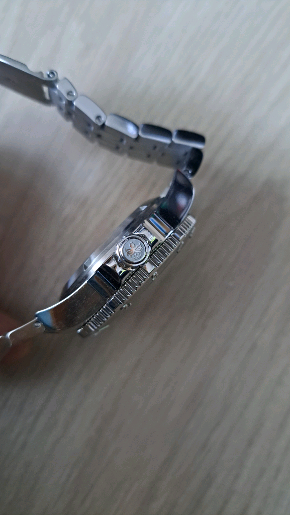 포이보스 보이저 Phoibos Voyager 블루 선레이 메탈시계 이미지