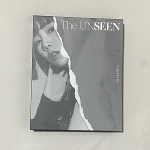 태연 the unseen 개봉앨범 이미지