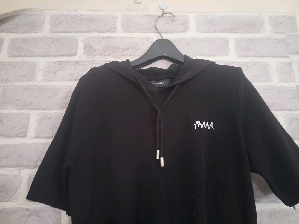 예시카 후드니트 상의 플레어 원피스 이미지