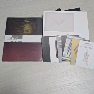 몽블랑 캘리그라피 파인 스테이셔널리 무지 149 노트 판매합니다 이미지