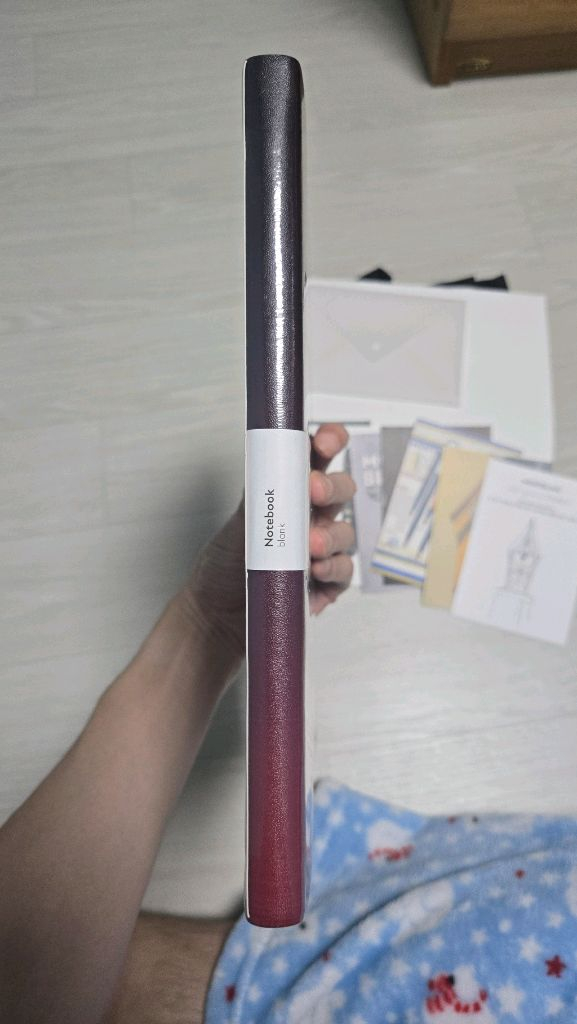 몽블랑 캘리그라피 파인 스테이셔널리 무지 149 노트 판매합니다 이미지