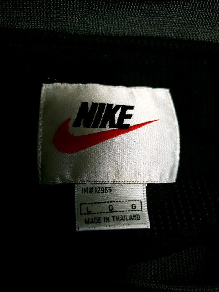 (90s) 나이키 올드스쿨 솔로스우시 풀오버 우븐 웜업 올리브 (L) 이미지