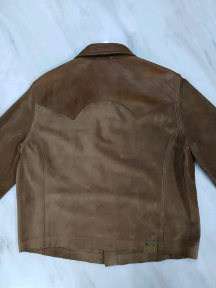 [비싼겁니다 정품] 폴로 랄프로렌 스포츠 셔츠형 가죽자켓 L 사이즈 (발망 아미리 디스쿼어드2) 이미지