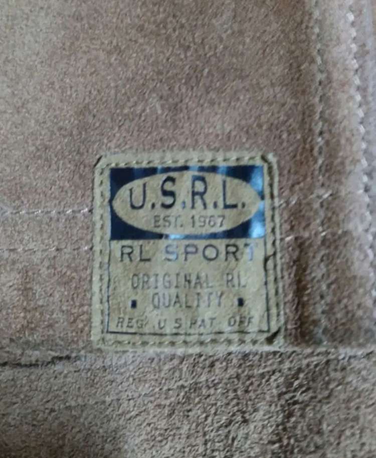 [비싼겁니다 정품] 폴로 랄프로렌 스포츠 셔츠형 가죽자켓 L 사이즈 (발망 아미리 디스쿼어드2) 이미지