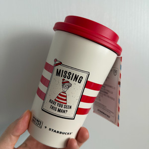 스타벅스 조이풀 월리 써모스 텀블러 이미지