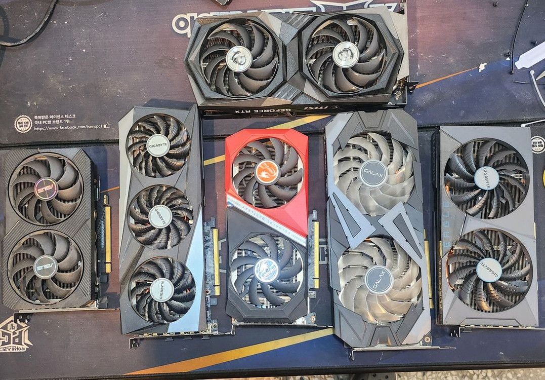 각종 RTX3060 12G 그래픽카드 싸게 팝니다 이미지