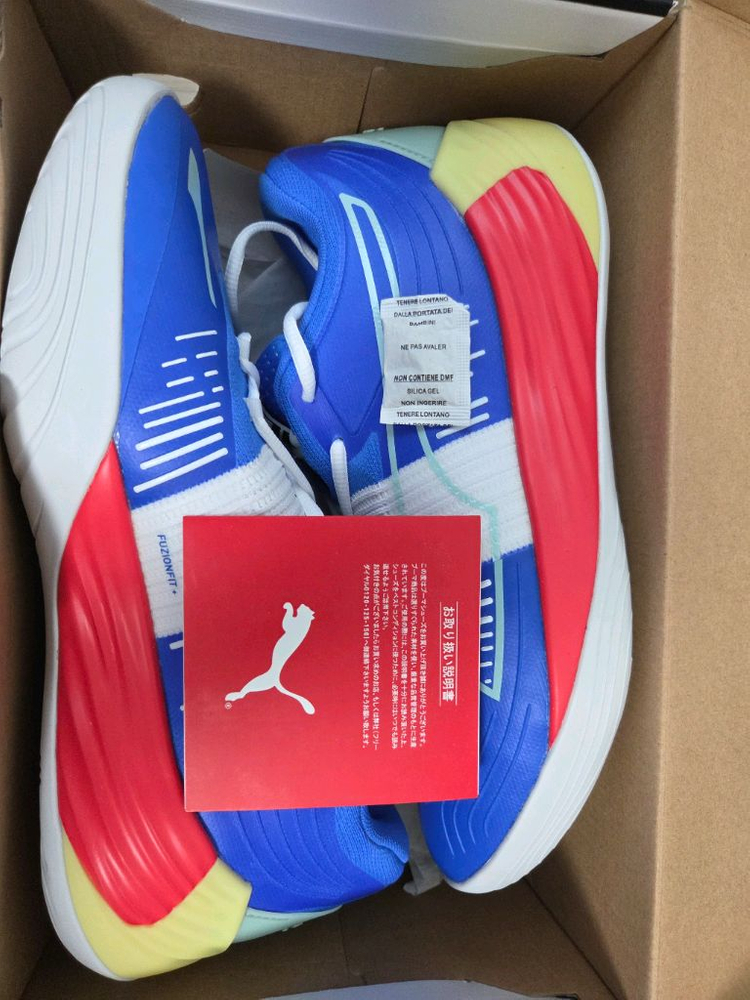 [275] 퓨마 퓨전니트로 농구화 이미지