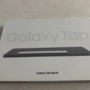 갤럭시탭 S10 FE 128 그레이 WIFI 단순개봉 완전새것 배터리효율100% 이미지