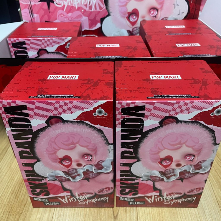 팝마트 스컬판다 겨울교향곡 장원영키링 이미지