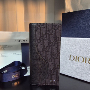 {클로젯}[새상품급 백화점 풀셋]디올 오블리크 새들 장지갑 이미지