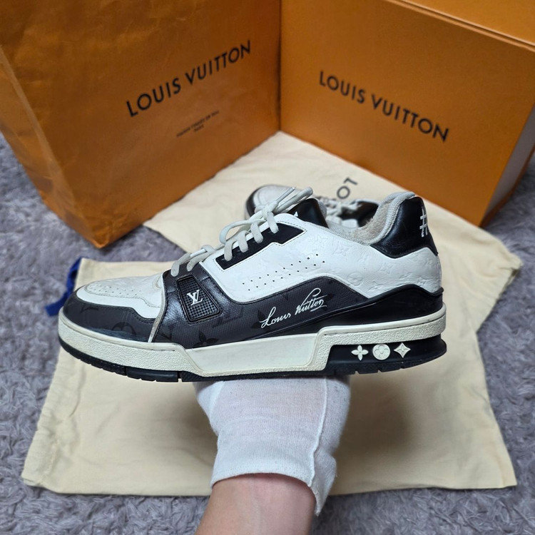 {클로젯}[6.5]루이비통 LV 트레이너 #54 스니커즈 블랙 이미지