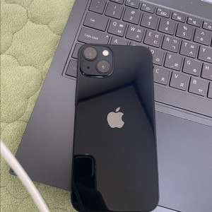 아이폰 13 미드나잇 블랙 128G 새상품 이미지